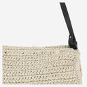 Filippo Catarzi Viscose And Straw Blend Bag