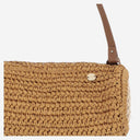 Filippo Catarzi Viscose And Straw Blend Bag