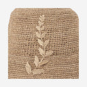 Chapeau Ibeliv Raffia avec motif floral