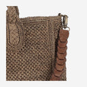 Ibeliv Raffia Bag With Leather Details