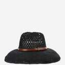 Cappello ibeliv rafia con cinturino in pelle