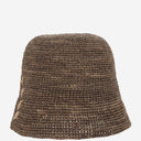 Ibeliv Raffia Hat With Floral Pattern