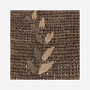 Ibeliv Raffia Hat With Floral Pattern