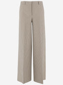 QL2 DONNA Cotton Blend Palazzo Pants
