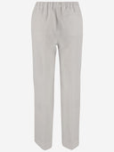 Ql2 Donna Straight Leg Linen Pants