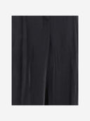 Michael Kors Ruched Metallic Georgette Pants