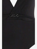 Karl Lagerfeld One Piece Swimsuit con logotipo