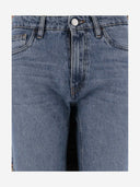 Des jeans évasés de Coperni en denim de coton