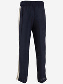 Palm Angels Cotton Track Pants With Logo