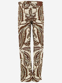 Etro paisley mønsterbukser