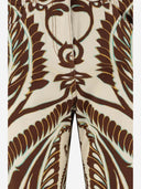 Etro paisley mønsterbukser