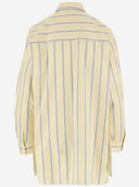 Aspesi Cotton Shirt With Striped Pattern