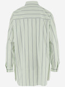 Aspesi Cotton Shirt With Striped Pattern