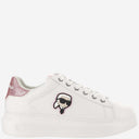 Karl Lagerfeld læder sneakers med logo