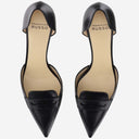 Francesco Russo Leather D'orsay Pumps