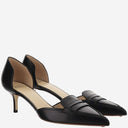 Francesco Russo Leather D'orsay Pumps