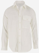 Camicia di miscela di cotone dieci C