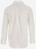 Camicia di miscela di cotone dieci C