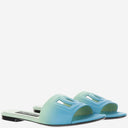 Dolce & Gabbana Degrade Leather Slide With Logo