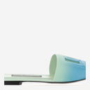 Dolce & Gabbana Degrade Leather Slide With Logo