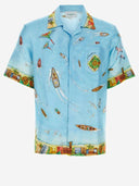 Casablanca Casablanca Camisa de seda Maison Sur Piloti
