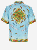 Casablanca Casablanca Camisa de seda Maison Sur Piloti