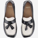 Herve Chapelier Leather Loafers