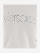 Versace 1978 Re Edition Crop Sweatshirt With Logo