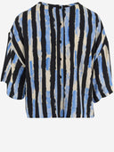 Pinko Striped Cotton Blouse