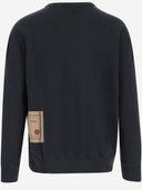 Ten C Cotton Sweatshirt With Appliqué