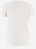 Karl Lagerfeld Cotton T Shirt With Logo