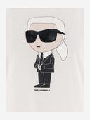 Karl Lagerfeld Cotton T Shirt With Logo