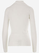 Karl Lagerfeld Stretch Viscose -pullover met logo