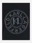 Karl Lagerfeld Cotton T Shirt With Logo