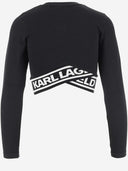 Karl Lagerfeld Stretch acrílico Top
