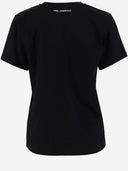 Karl Lagerfeld Cotton T Shirt With Logo