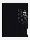 Karl Lagerfeld Cotton T Shirt With Logo
