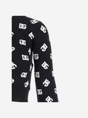 Dolce & Gabbana Stretch Viscose Pullover With Logo
