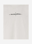 Dolce & Gabbana Cotton T Shirt With Logo Print