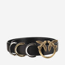 Pinko Love Birds Leather Belt