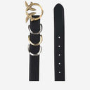 Pinko Love Birds Leather Belt