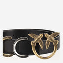 Pinko Love Birds Leather Belt