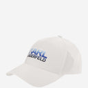 Karl Lagerfeld Cotton Blend Baseball Cap With Logo