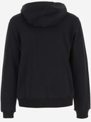 Dolce & Gabbana Cotton Hoodie With Logo Plaque