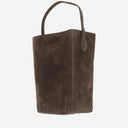 Bolsa de vagabundo de gamuza khaite frida
