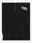 Karl Lagerfeld Stretch Cotton Polo Shirt With Logo