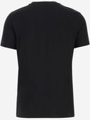 Karl Lagerfeld Stretch Cotton T Shirt With Logo