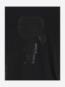 Karl Lagerfeld Stretch Cotton T Shirt With Logo
