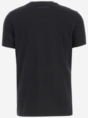 Karl Lagerfeld Stretch Cotton T Shirt With Logo