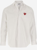 Comme Des Garcons Cotton Logo Shirt